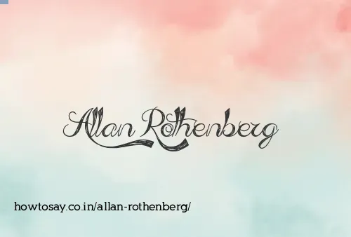 Allan Rothenberg