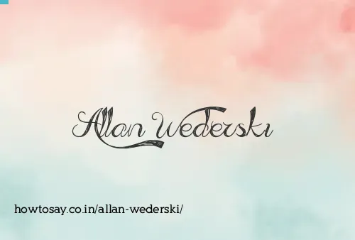 Allan Wederski