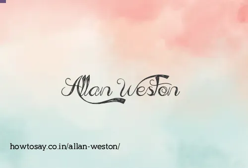 Allan Weston