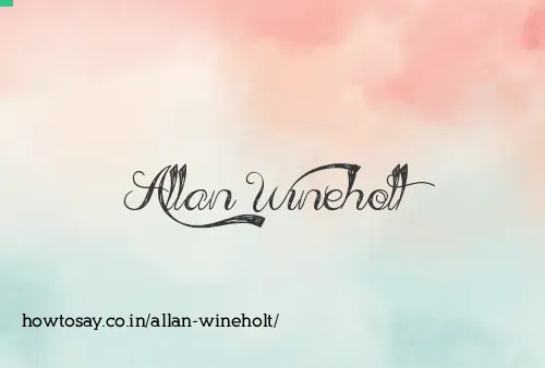 Allan Wineholt