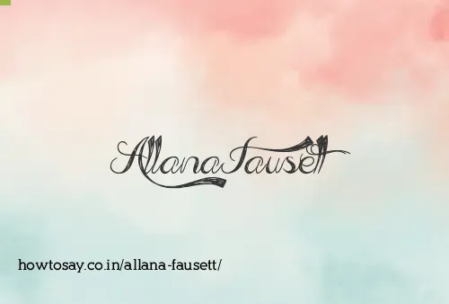 Allana Fausett