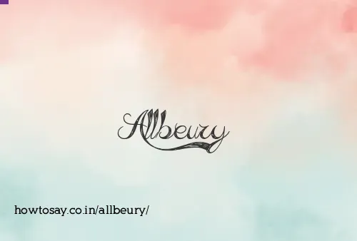 Allbeury