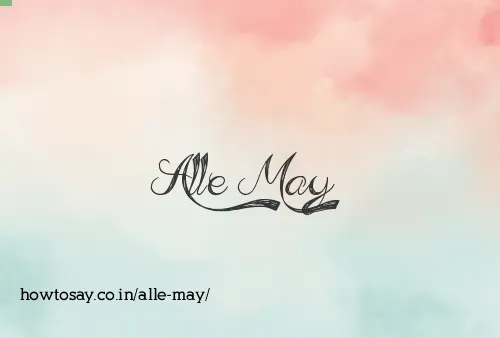 Alle May