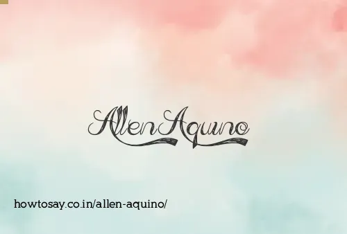 Allen Aquino