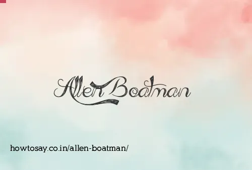 Allen Boatman