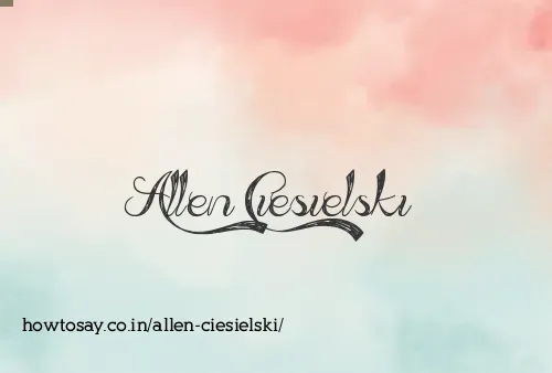 Allen Ciesielski