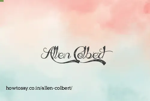 Allen Colbert
