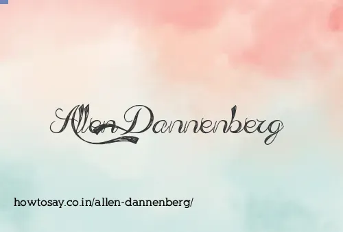 Allen Dannenberg