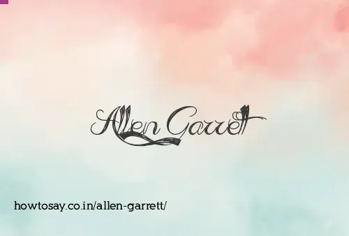Allen Garrett