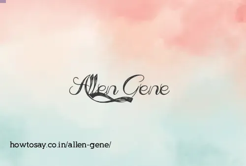 Allen Gene