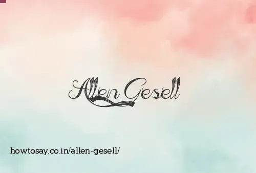 Allen Gesell