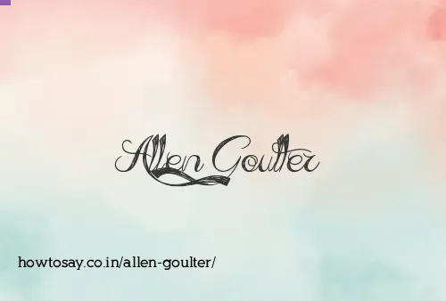 Allen Goulter