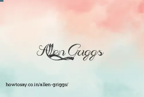 Allen Griggs