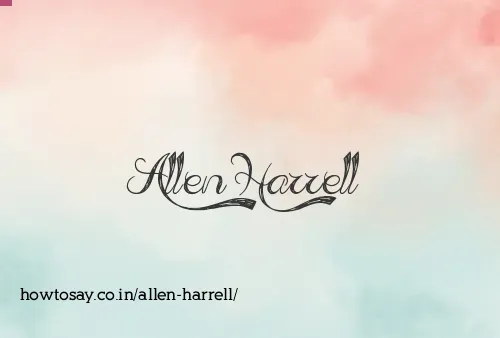 Allen Harrell