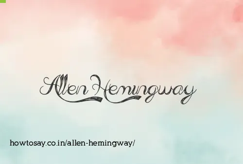 Allen Hemingway