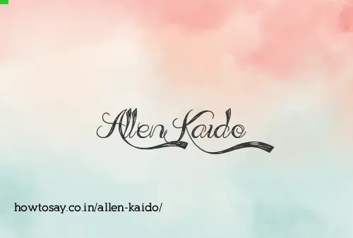 Allen Kaido