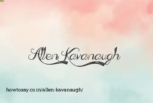 Allen Kavanaugh