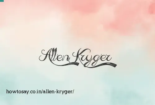 Allen Kryger