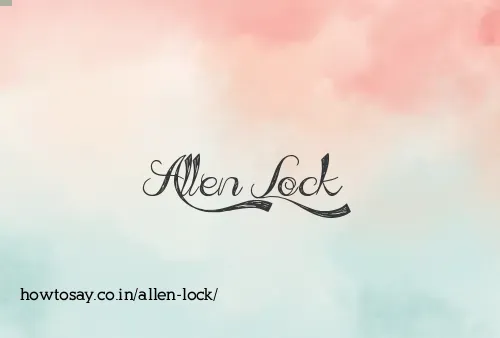 Allen Lock