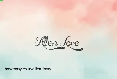 Allen Love