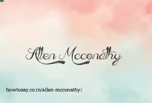 Allen Mcconathy
