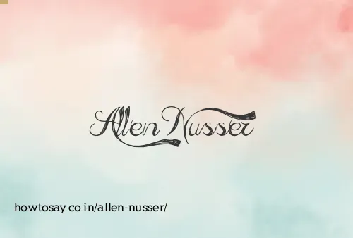Allen Nusser