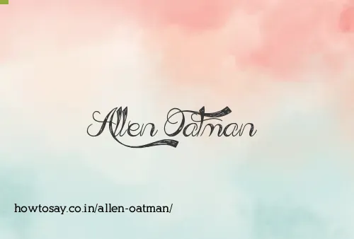 Allen Oatman