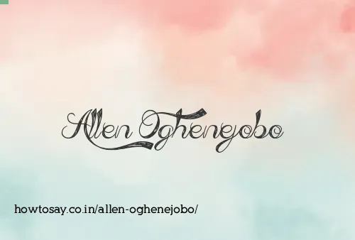 Allen Oghenejobo