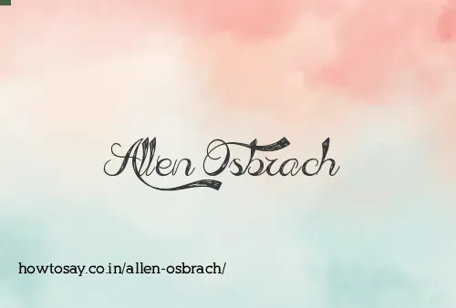 Allen Osbrach