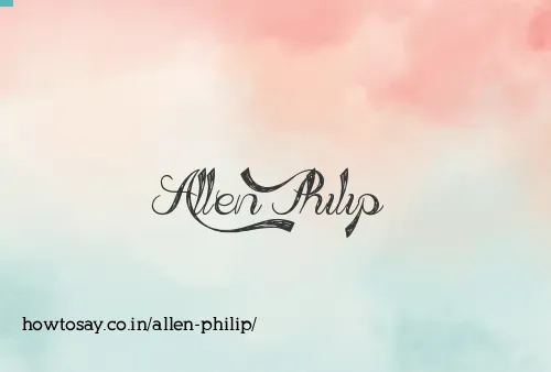 Allen Philip
