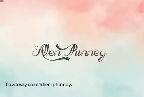 Allen Phinney