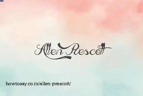 Allen Prescott