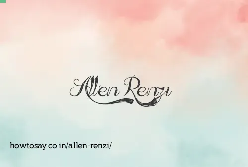Allen Renzi
