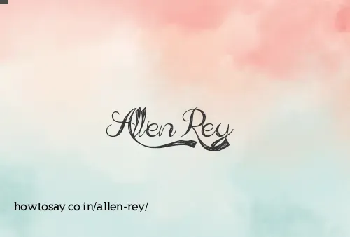 Allen Rey