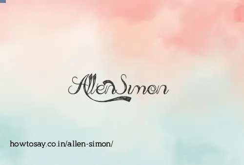 Allen Simon