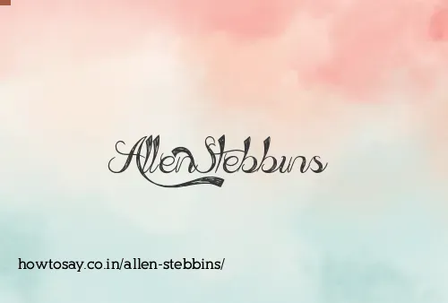 Allen Stebbins