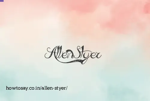 Allen Styer