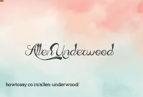 Allen Underwood