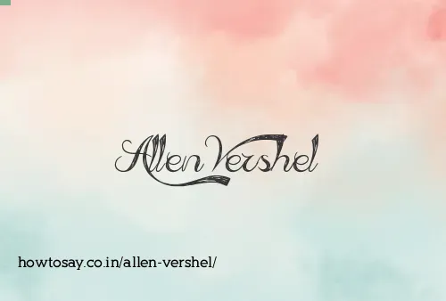 Allen Vershel