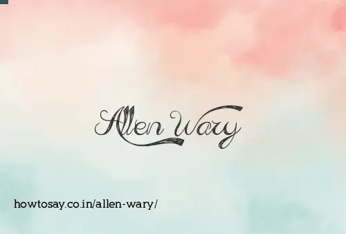 Allen Wary