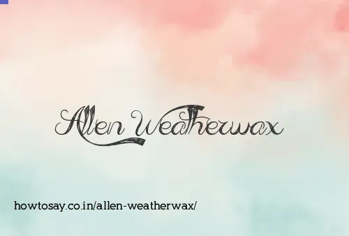Allen Weatherwax