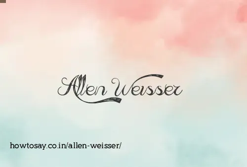 Allen Weisser