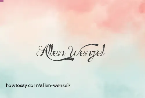 Allen Wenzel