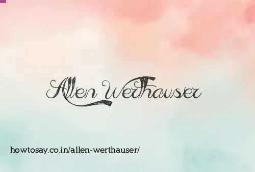 Allen Werthauser