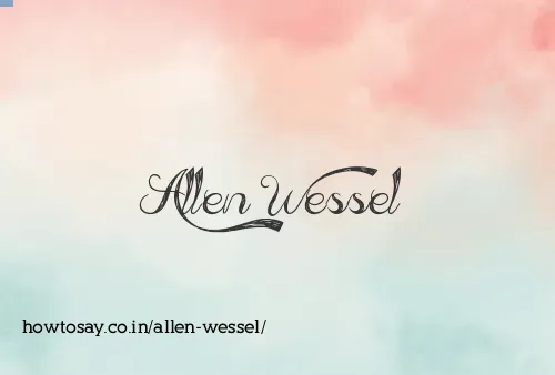 Allen Wessel
