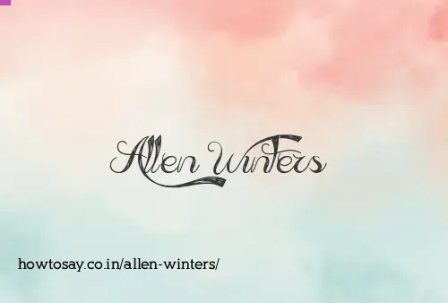 Allen Winters