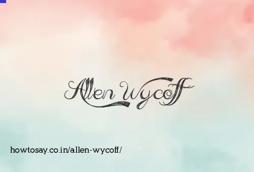 Allen Wycoff