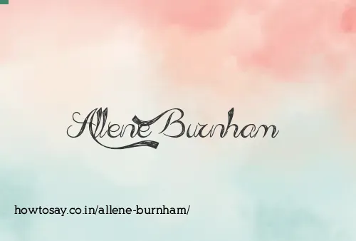 Allene Burnham
