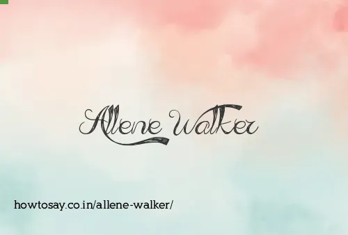 Allene Walker