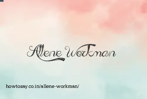 Allene Workman